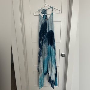 LILY RAIN SWIM COVER UP TIE DYE DRESS